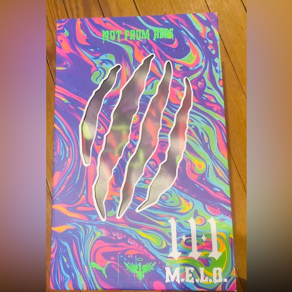 Lamelos MB.03 Toxic”purple glimmer-green gecko for 100$ - Picture 8 of 8